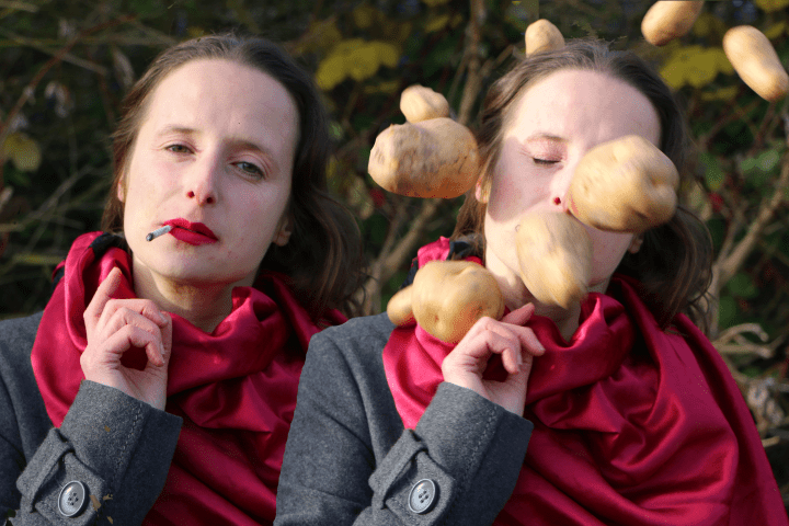 Double trouble - Performance Artists Miriam Gould and Judita Vivas